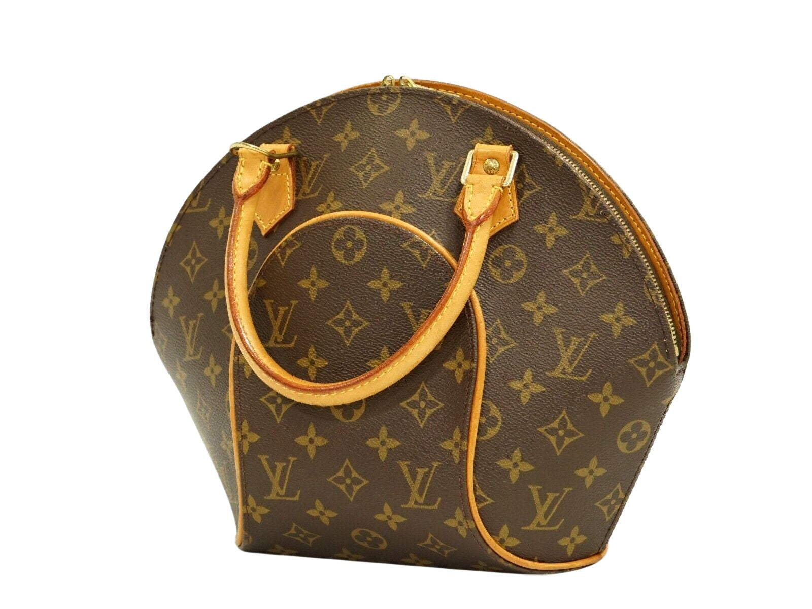 Louis Vuitton Brown Canvas Ellipse PM handbag bag