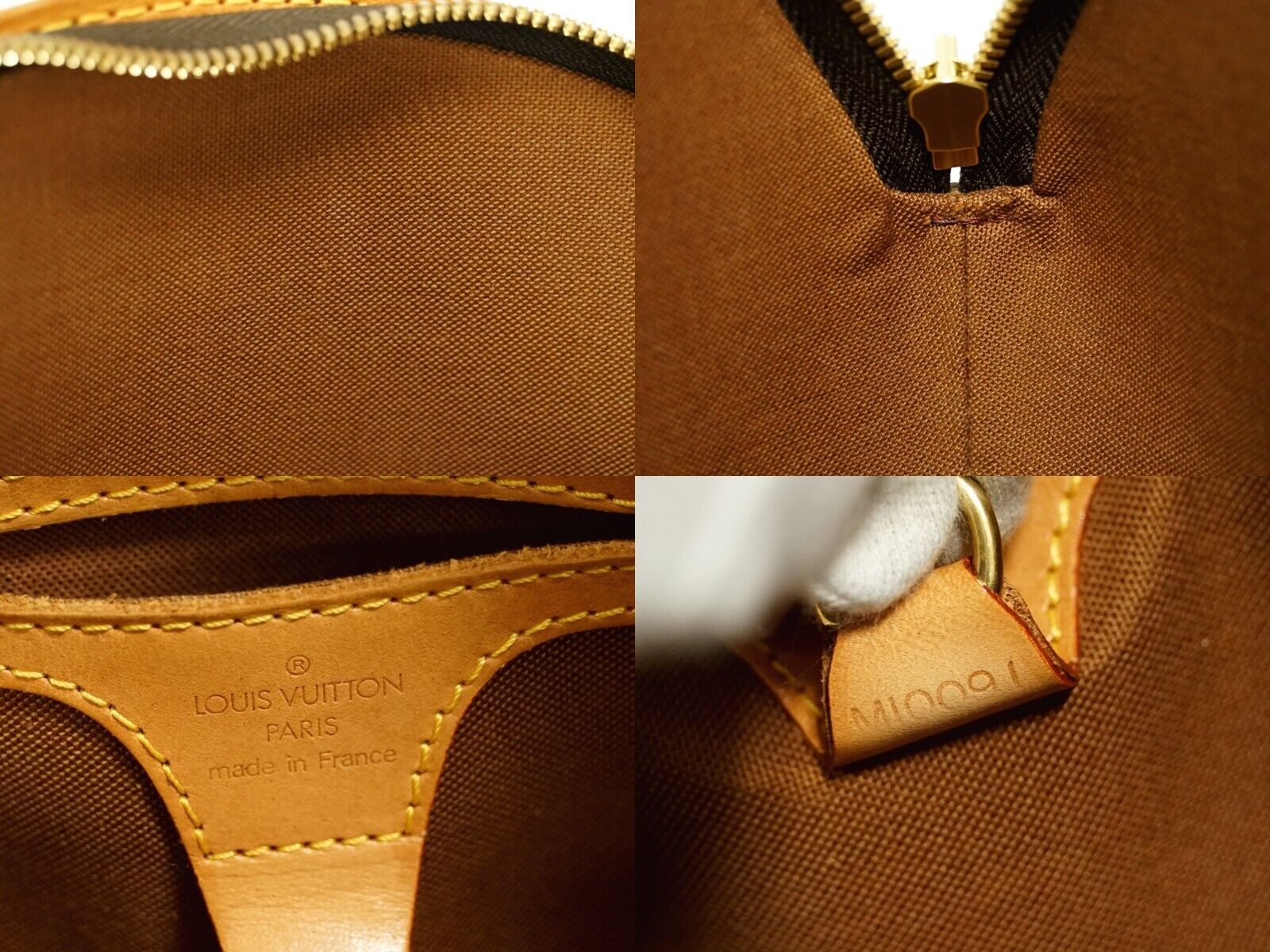 Louis Vuitton Brown Canvas Ellipse PM handbag bag