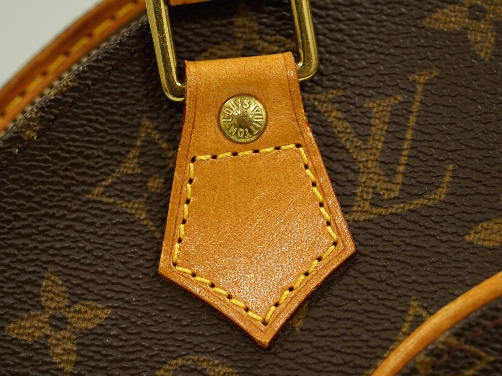 Louis Vuitton Brown Canvas Ellipse PM handbag bag