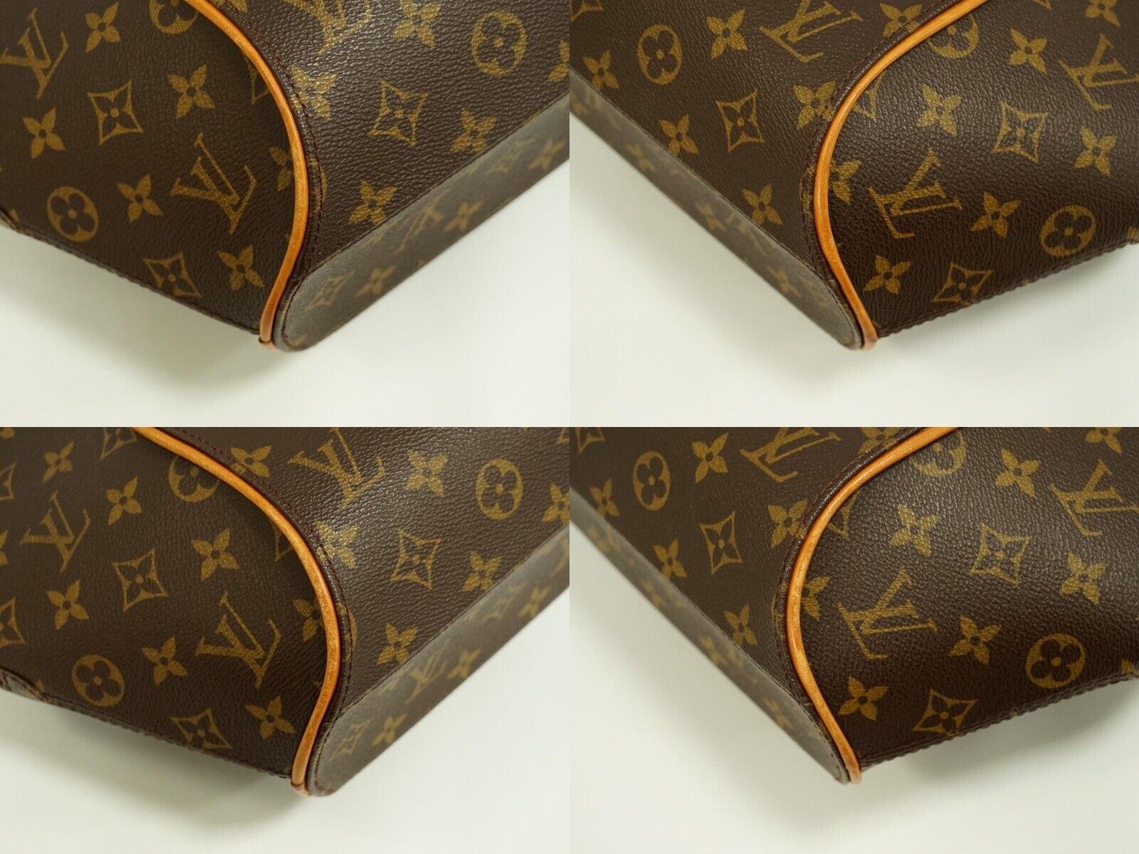 Louis Vuitton Brown Canvas Ellipse PM handbag bag