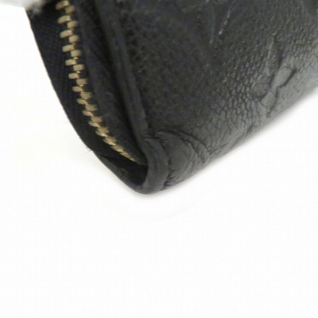 Louis Vuitton Black Leather Zippy wallet wallet accessories