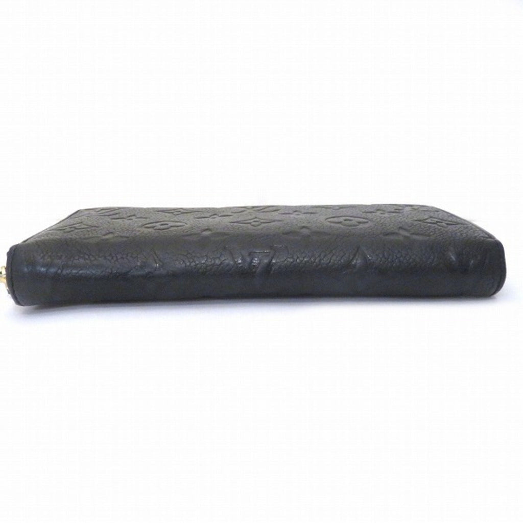 Louis Vuitton Black Leather Zippy wallet wallet accessories