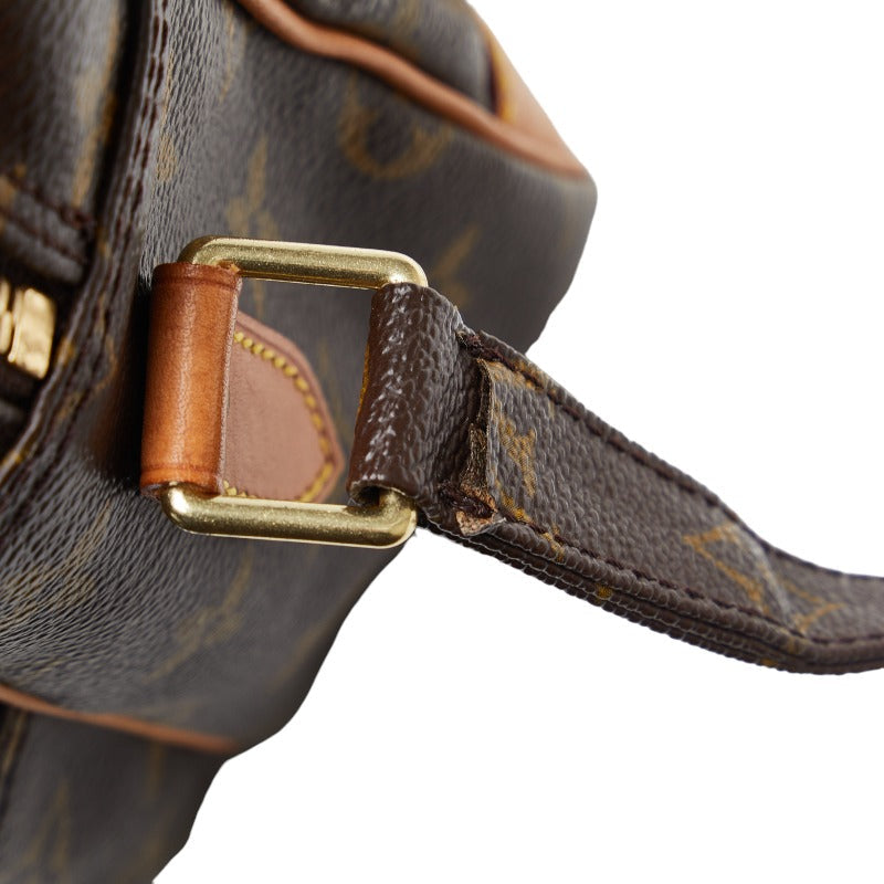 Louis Vuitton Monogram Nile Sliding Shoulder Bag M45244 Brown PVC Leather  Louis Vuitton