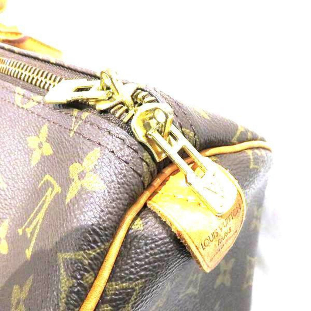 Louis Vuitton Brown Canvas Keepall 55 travel bag