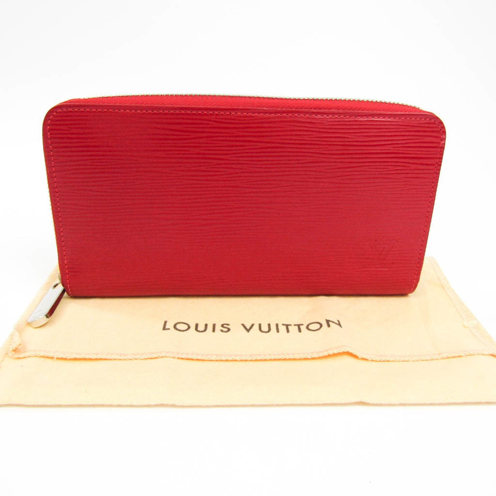 Louis Vuitton Red Leather Zippy wallet wallet accessories