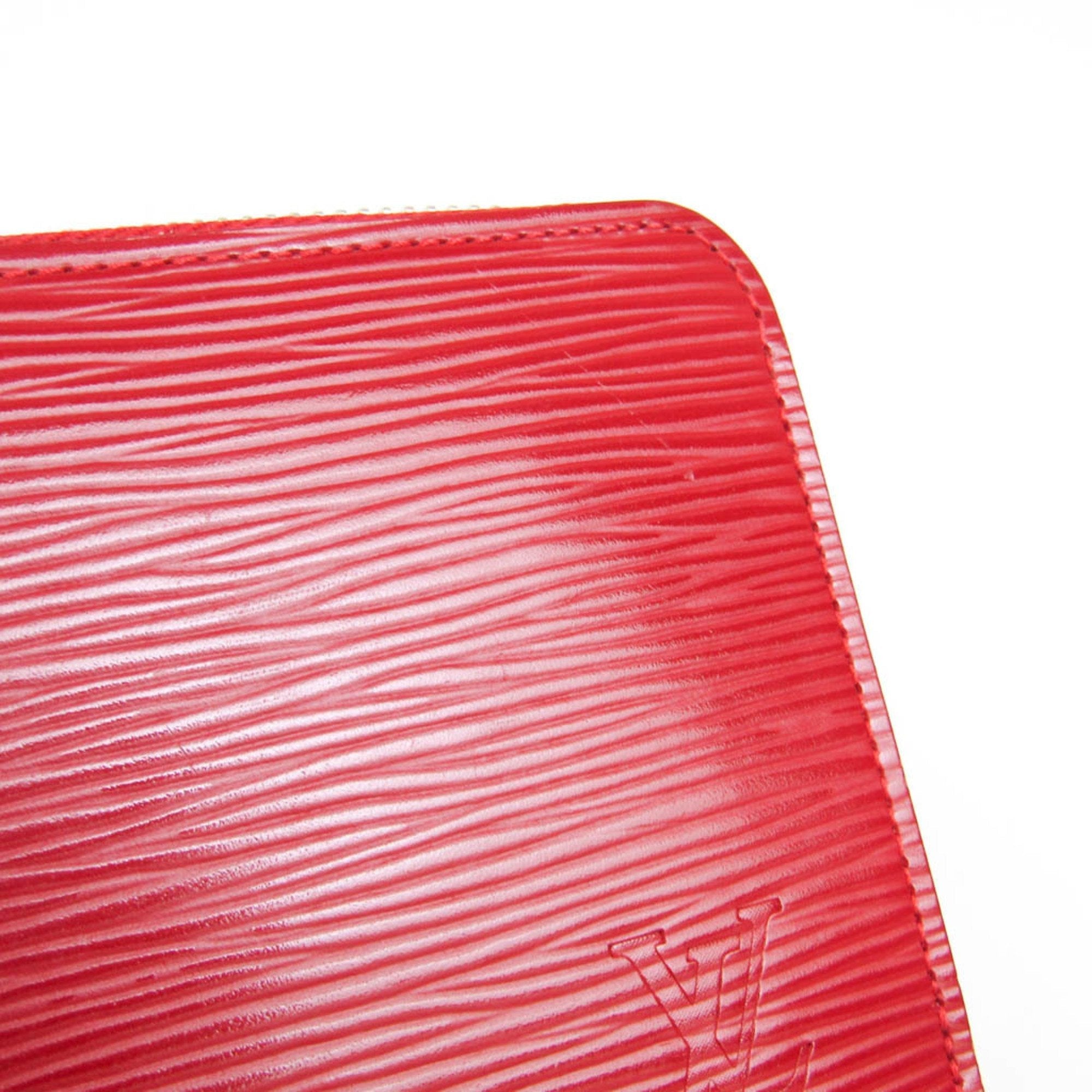 Louis Vuitton Red Leather Zippy wallet wallet accessories