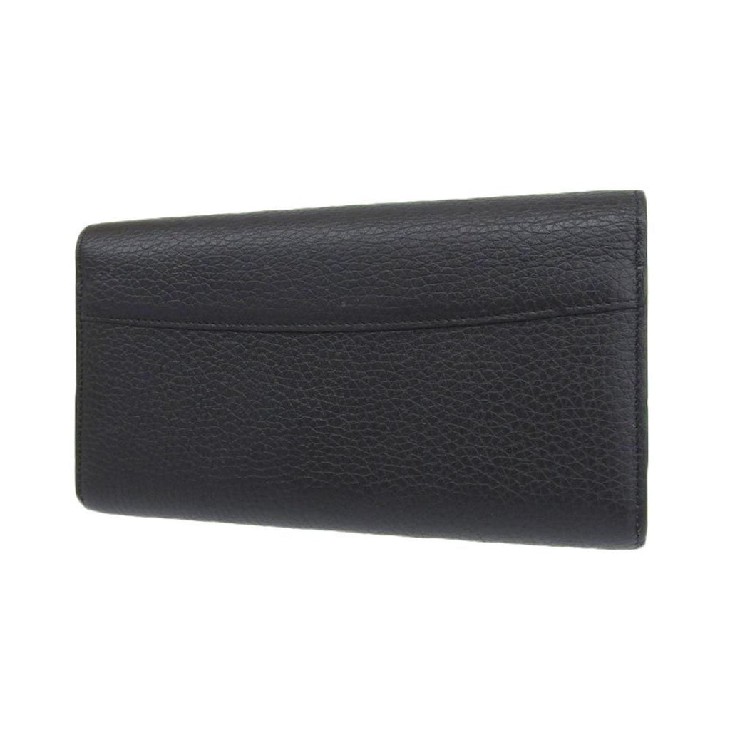 Louis Vuitton Black Leather Capucines wallet accessories