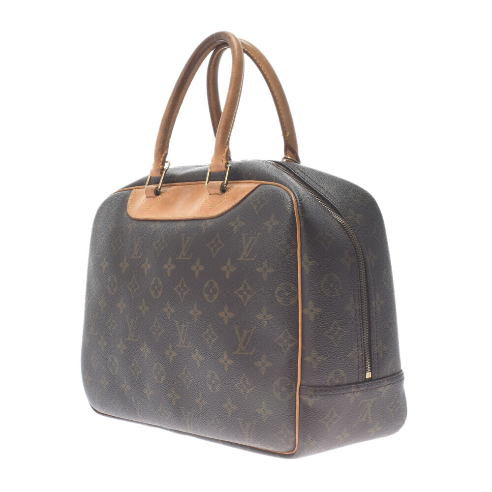 Louis Vuitton Brown Canvas Deauville handbag bag
