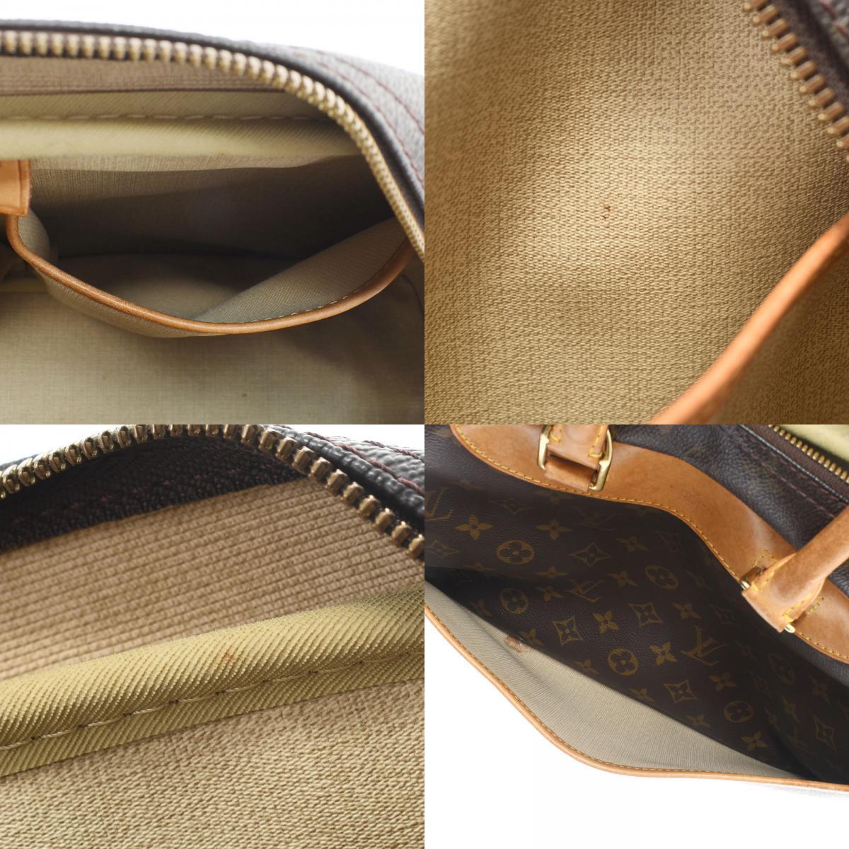 Louis Vuitton Brown Canvas Deauville handbag bag