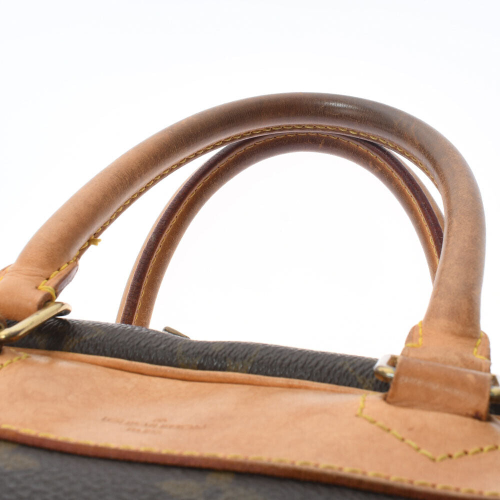 Louis Vuitton Brown Canvas Deauville handbag bag
