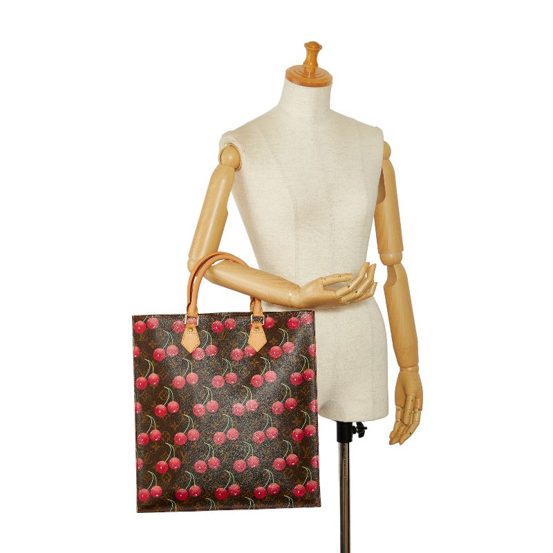 Louis Vuitton Monogram Cherry Sack M95010 Brown PVC Leather  Louis Vuitton