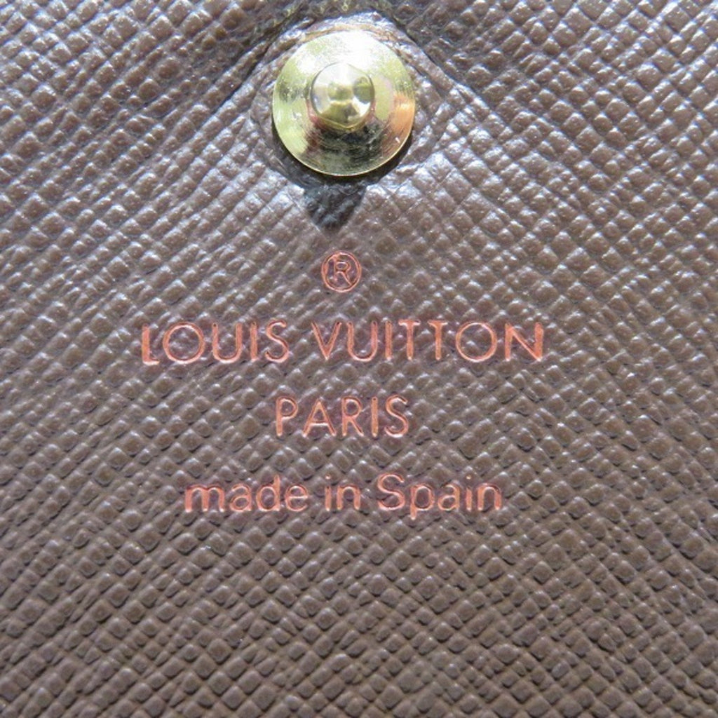 Louis Vuitton Brown Canvas Tresor wallet accessories