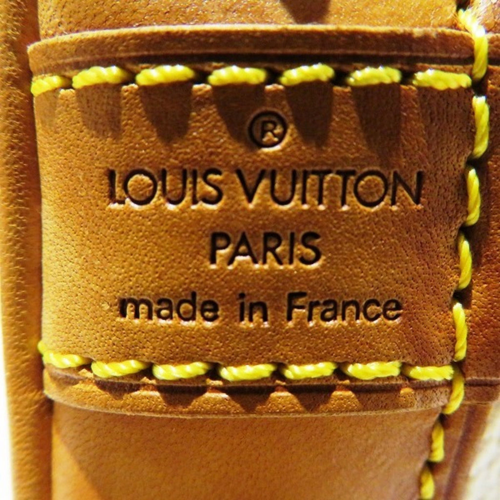 Louis Vuitton White Canvas Alma handbag bag
