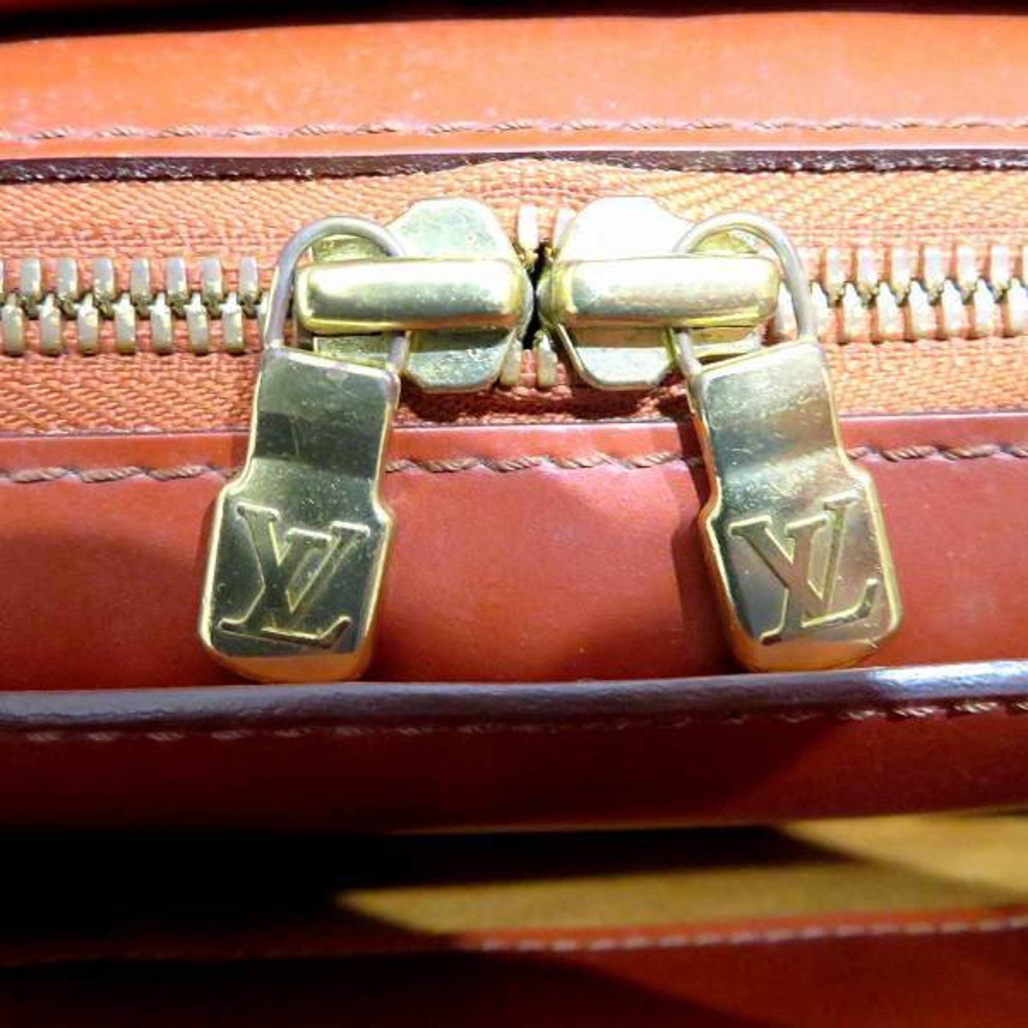 Louis Vuitton Copper Leather Pont Neuf handbag bag