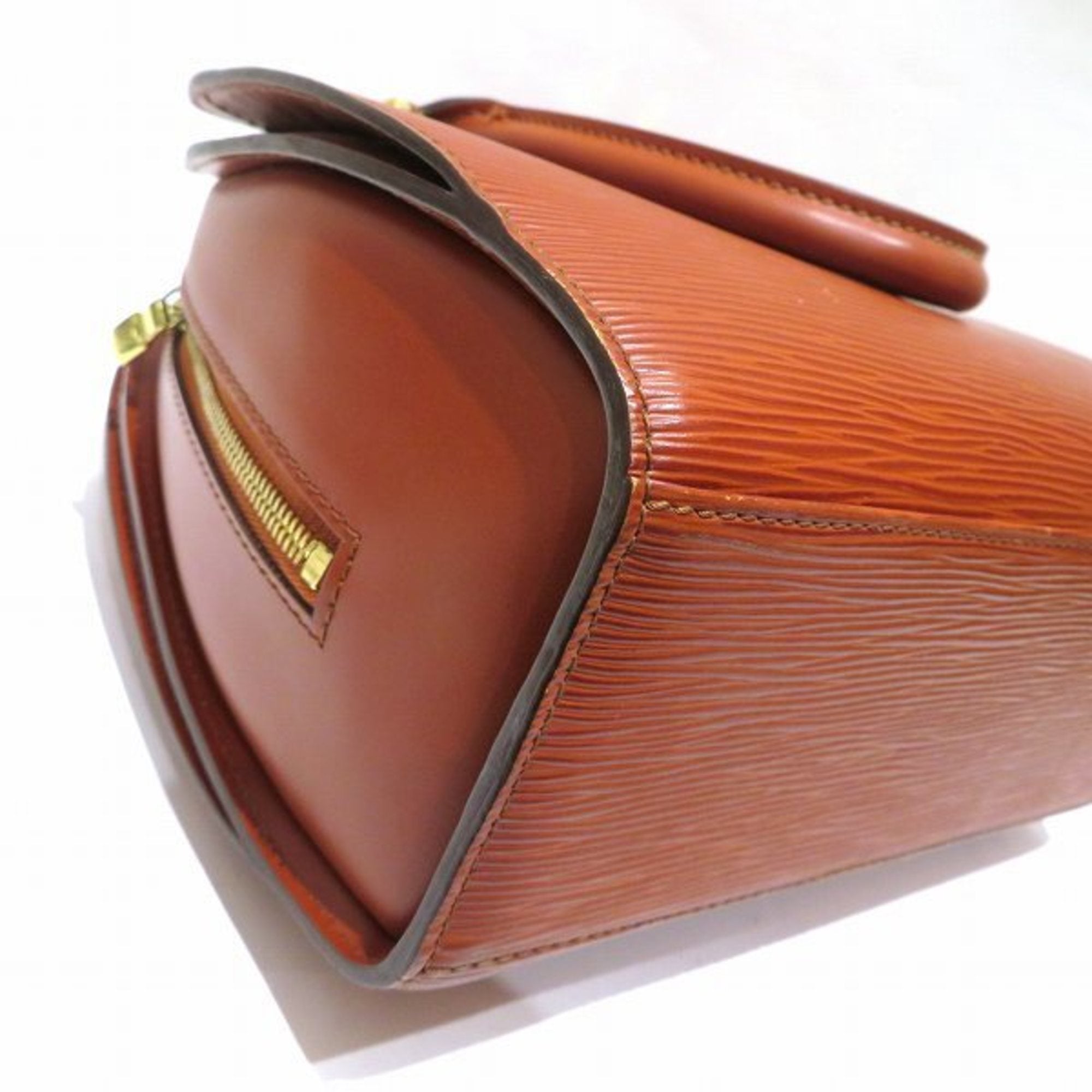 Louis Vuitton Copper Leather Pont Neuf handbag bag
