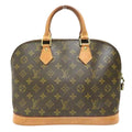 Louis Vuitton Brown Canvas Alma handbag bag