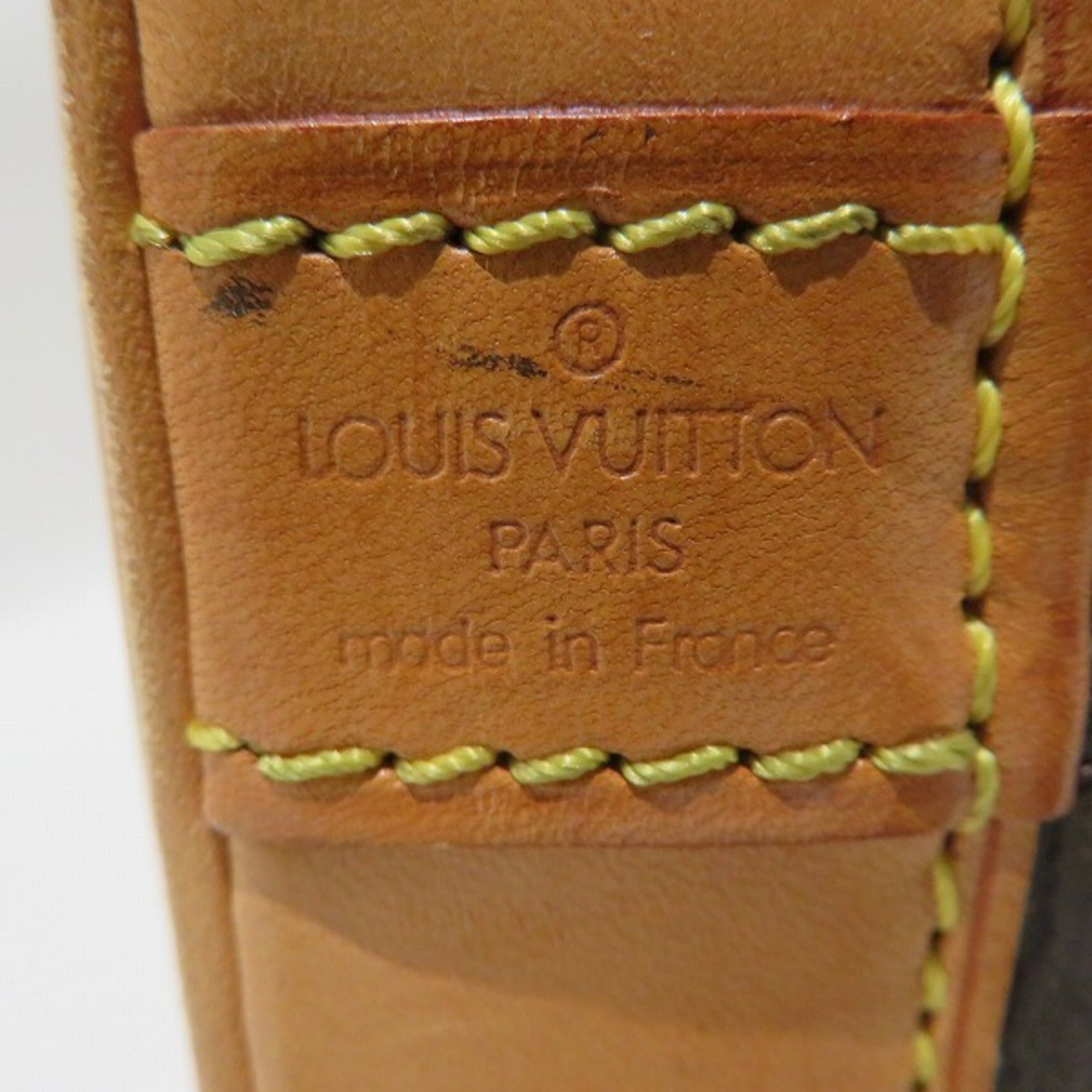 Louis Vuitton Brown Canvas Alma handbag bag