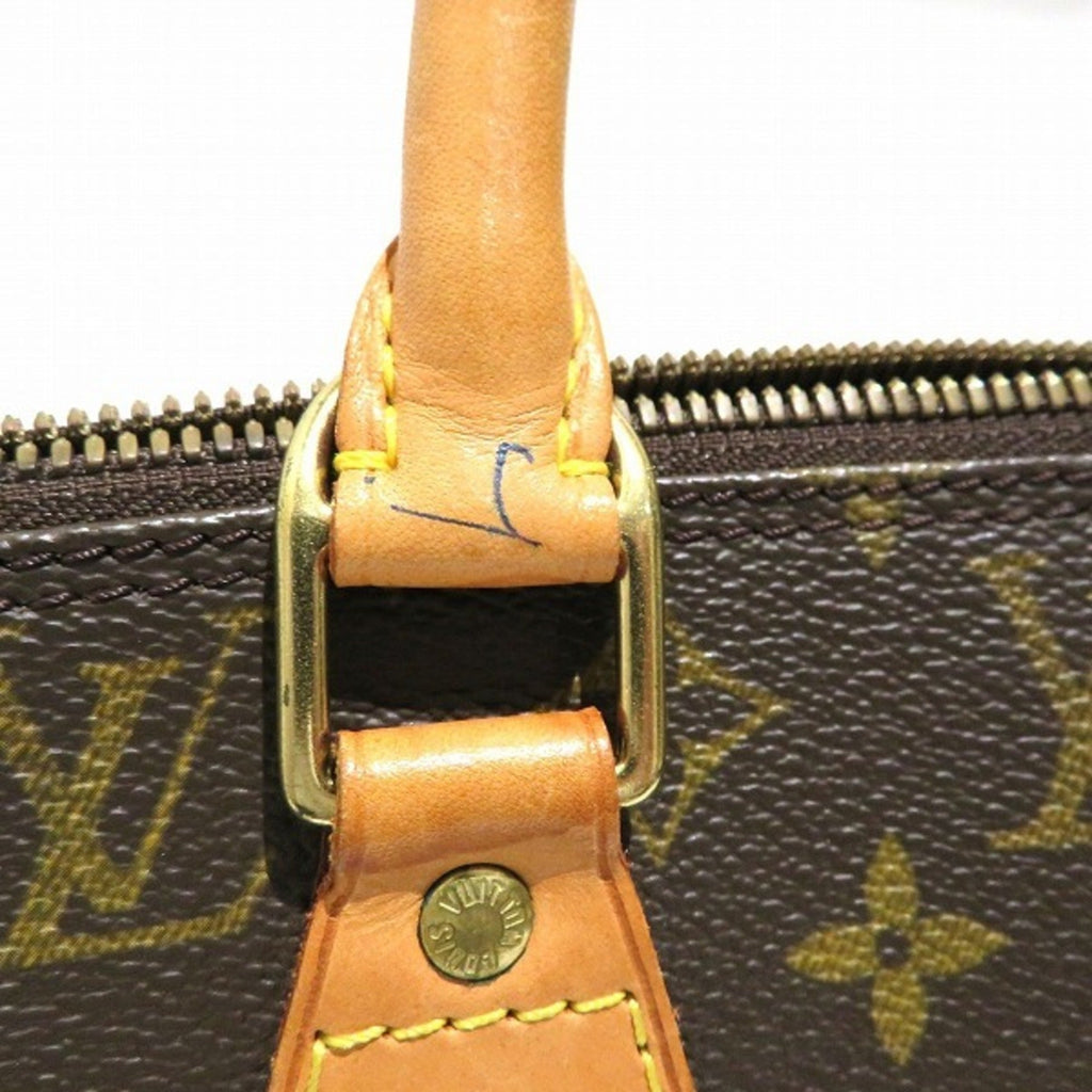 Louis Vuitton Brown Canvas Alma handbag bag