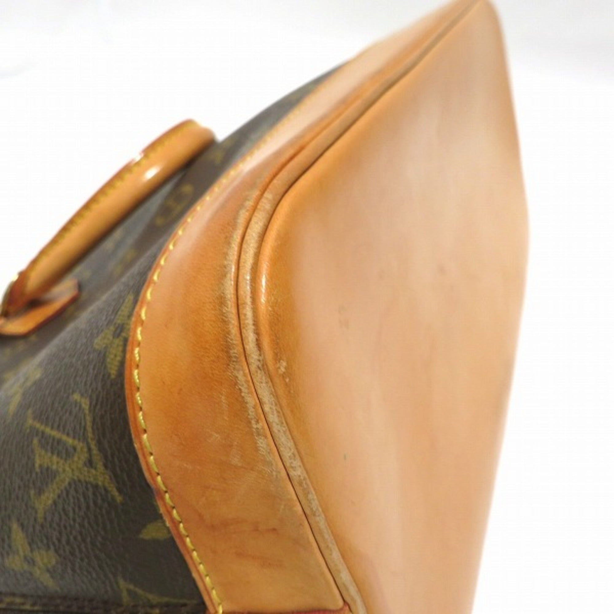 Louis Vuitton Brown Canvas Alma handbag bag