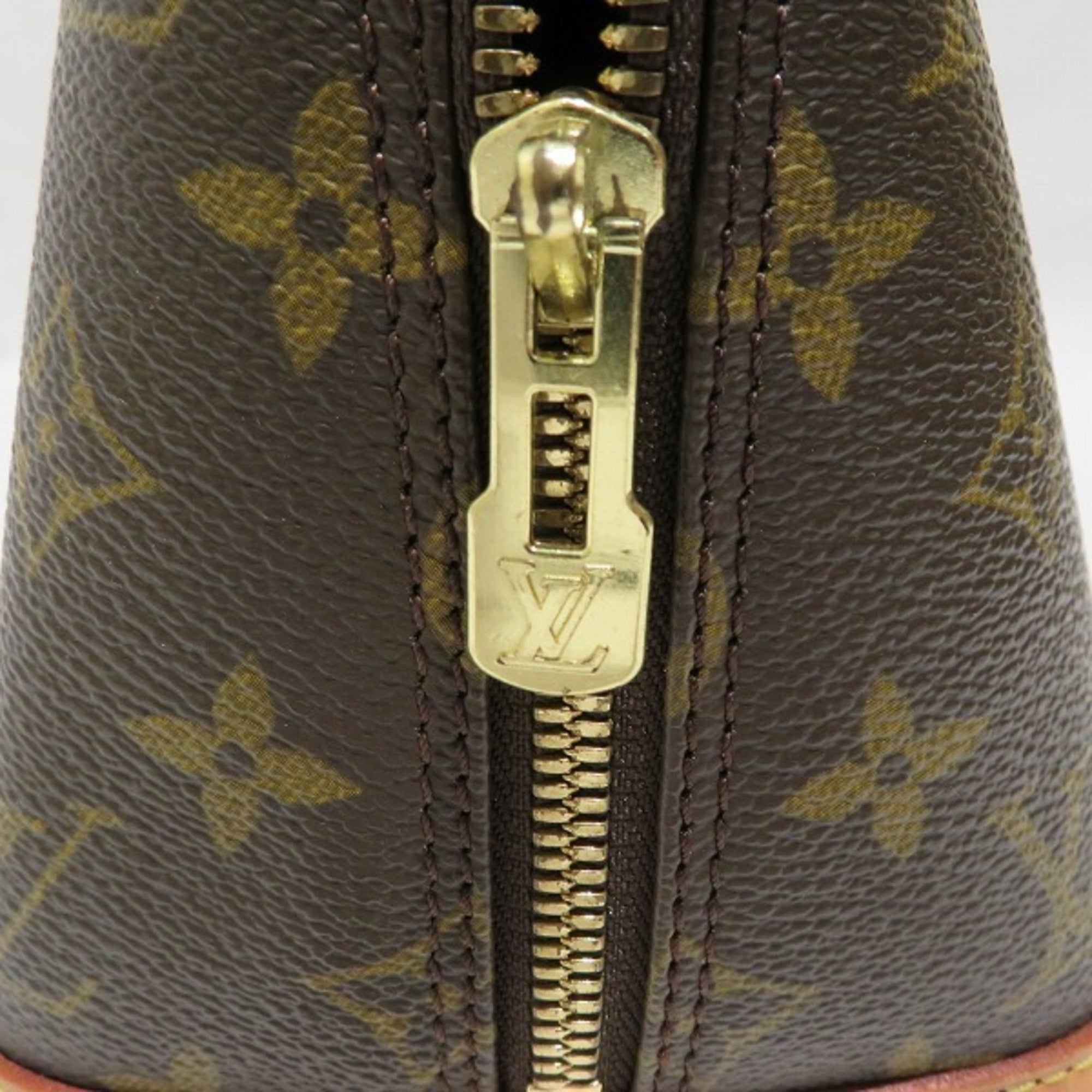 Louis Vuitton Brown Canvas Alma handbag bag