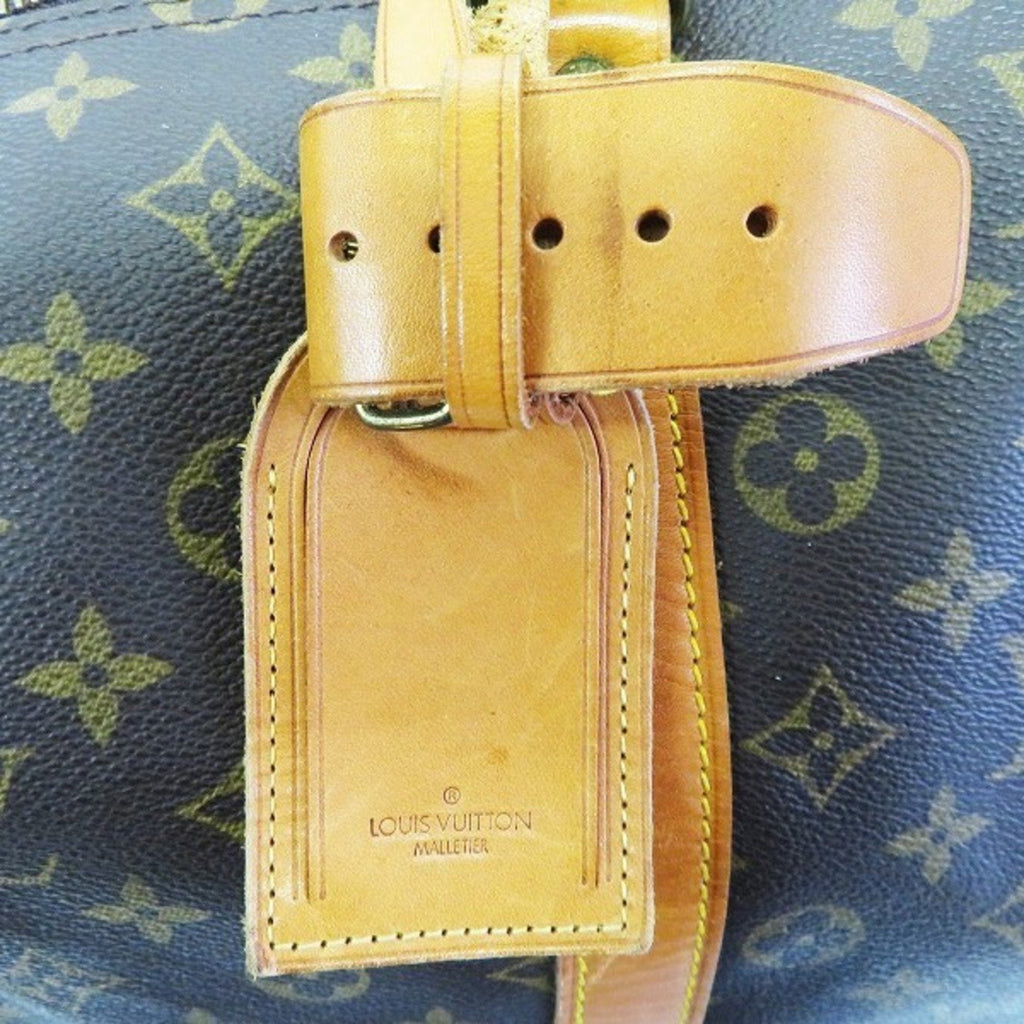 Louis Vuitton Brown Canvas Keepall 55 travel bag