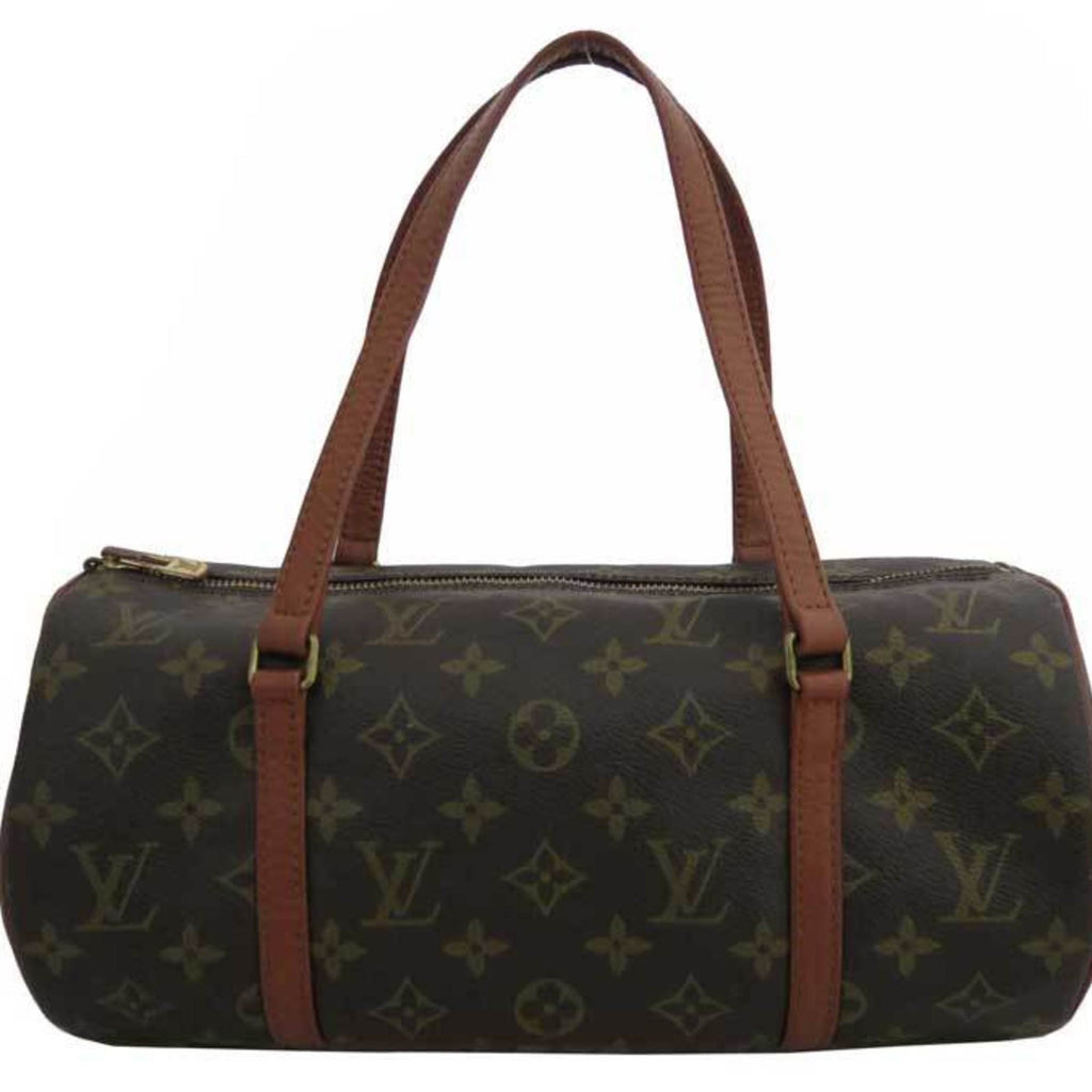 Louis Vuitton Brown Canvas Papillon 30 handbag bag