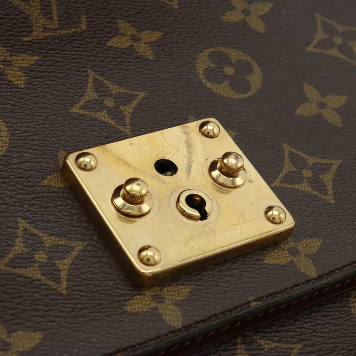 Louis Vuitton Monograms Montserrat 28 bags Business Handbags M51185
