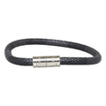 Louis Vuitton Louis Vuitton Damière Graphite M6609 Black PVC/Metal Bracelet