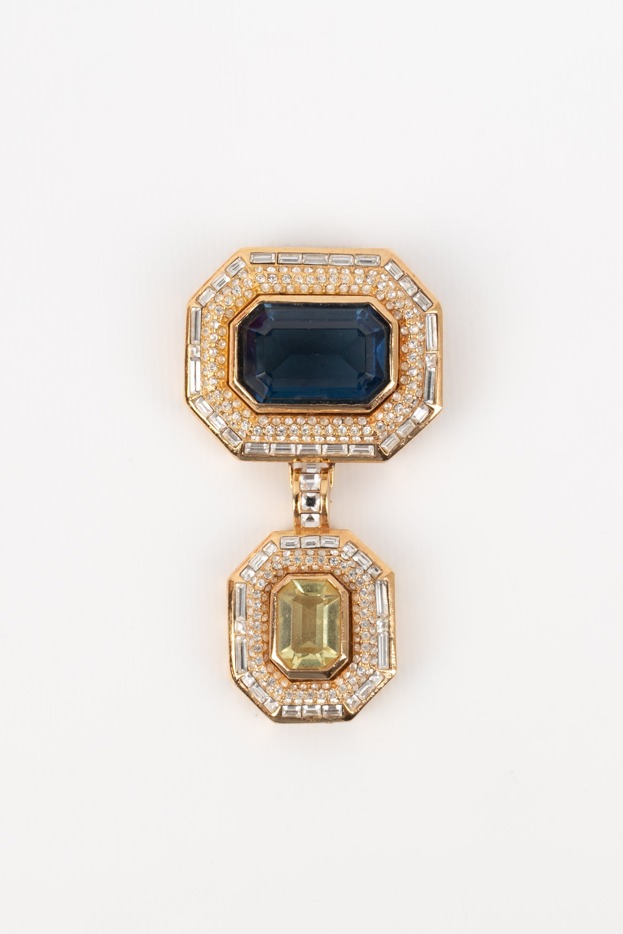 Broche strassée Christian Dior