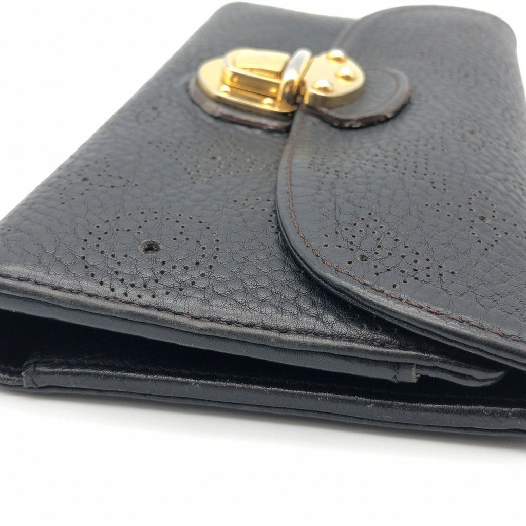 Louis Vuitton Black Leather Amelia wallet accessories