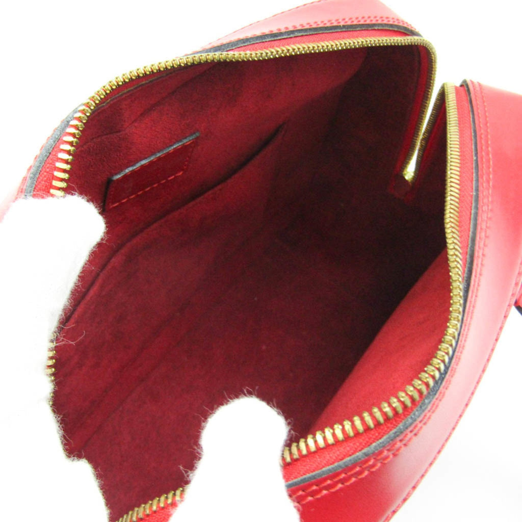 Louis Vuitton Red Leather Sablon handbag bag