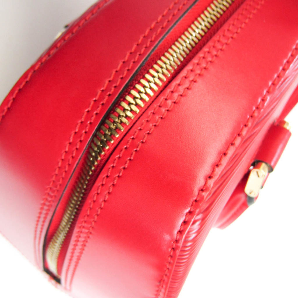 Louis Vuitton Red Leather Sablon handbag bag