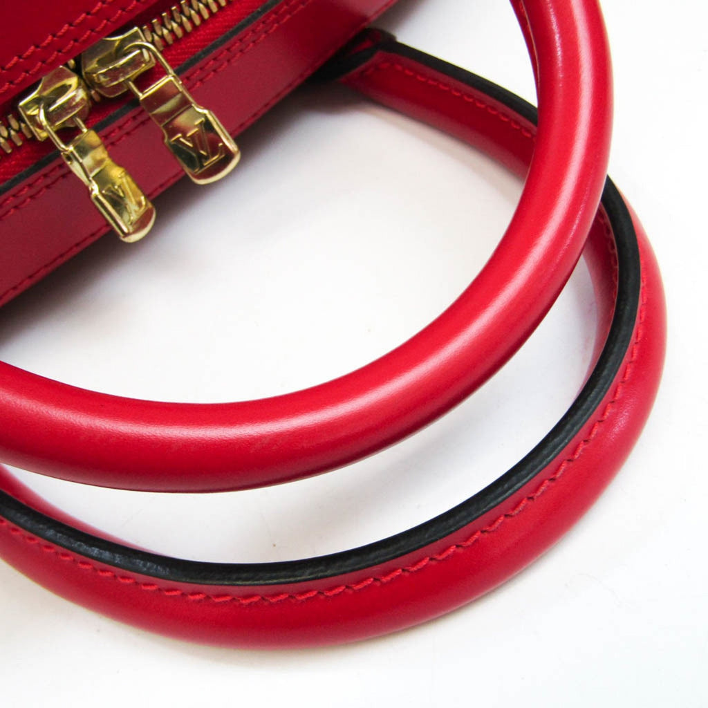 Louis Vuitton Red Leather Sablon handbag bag