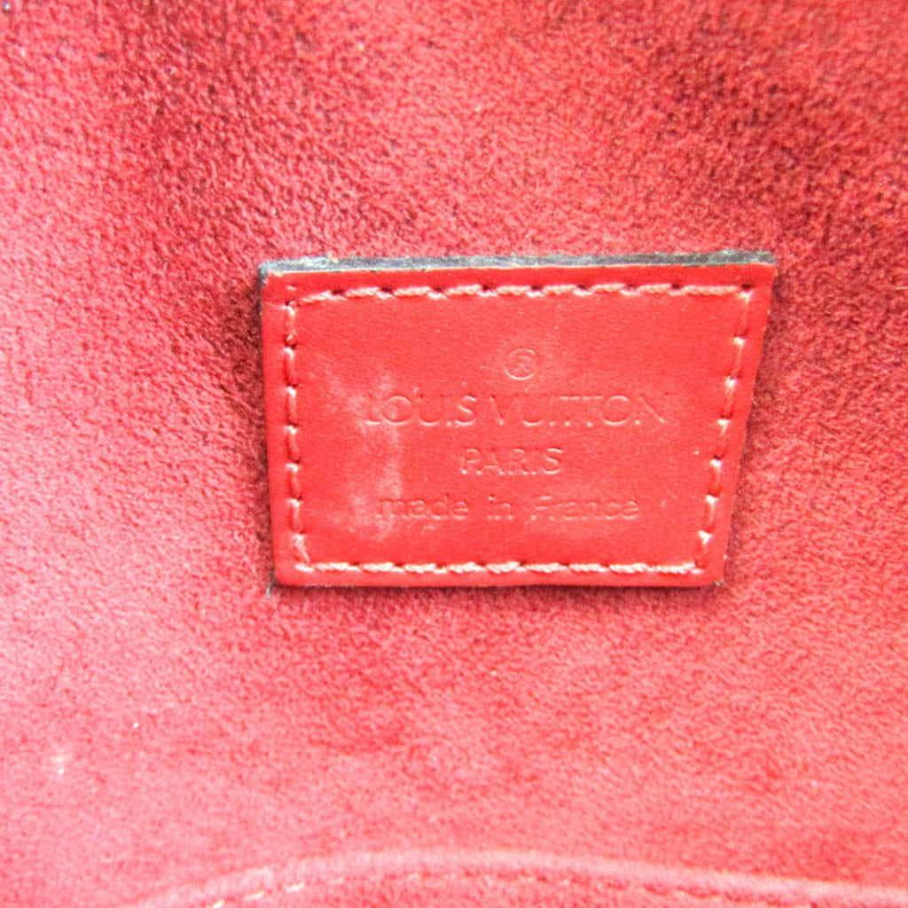 Louis Vuitton Red Leather Sablon handbag bag