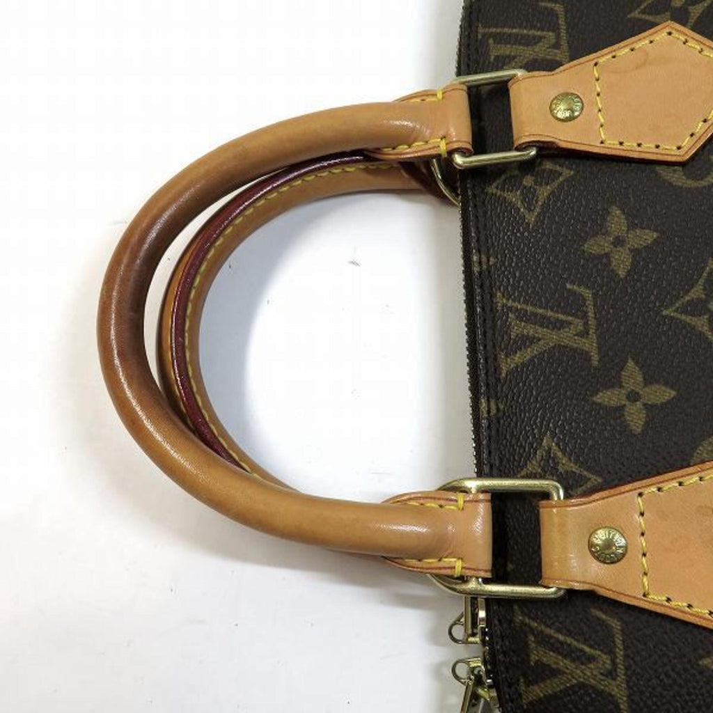 Louis Vuitton Brown Canvas Alma handbag bag