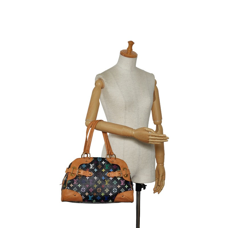 Louis Vuitton Multicolor Claudia Handbag M40194 Noir Black PVC Leather  Louis Vuitton