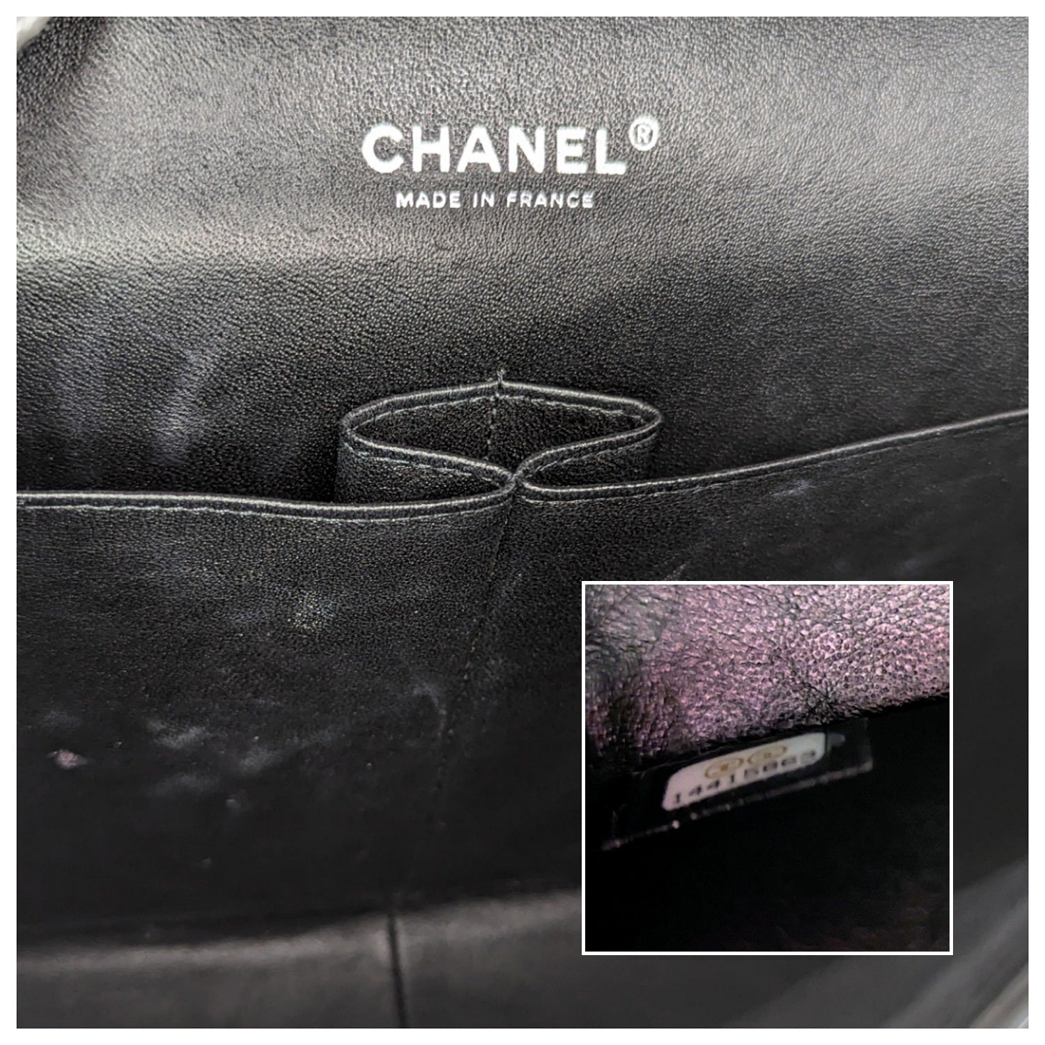 Chanel Patent Quilted Maxi Classic Double Flap Black