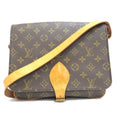 Louis Vuitton Brown Canvas Cartouchiere shoulder bag