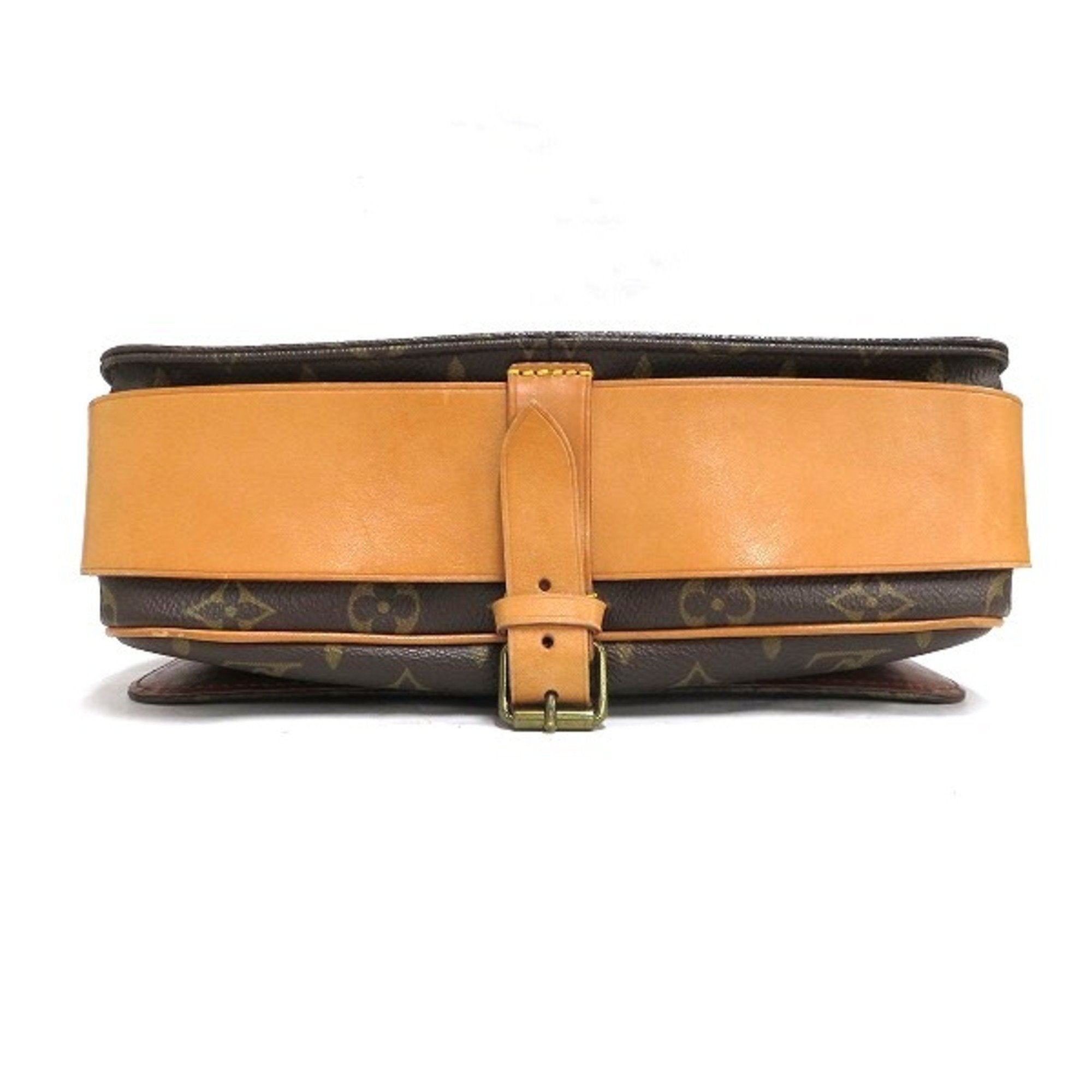 Louis Vuitton Brown Canvas Cartouchiere shoulder bag