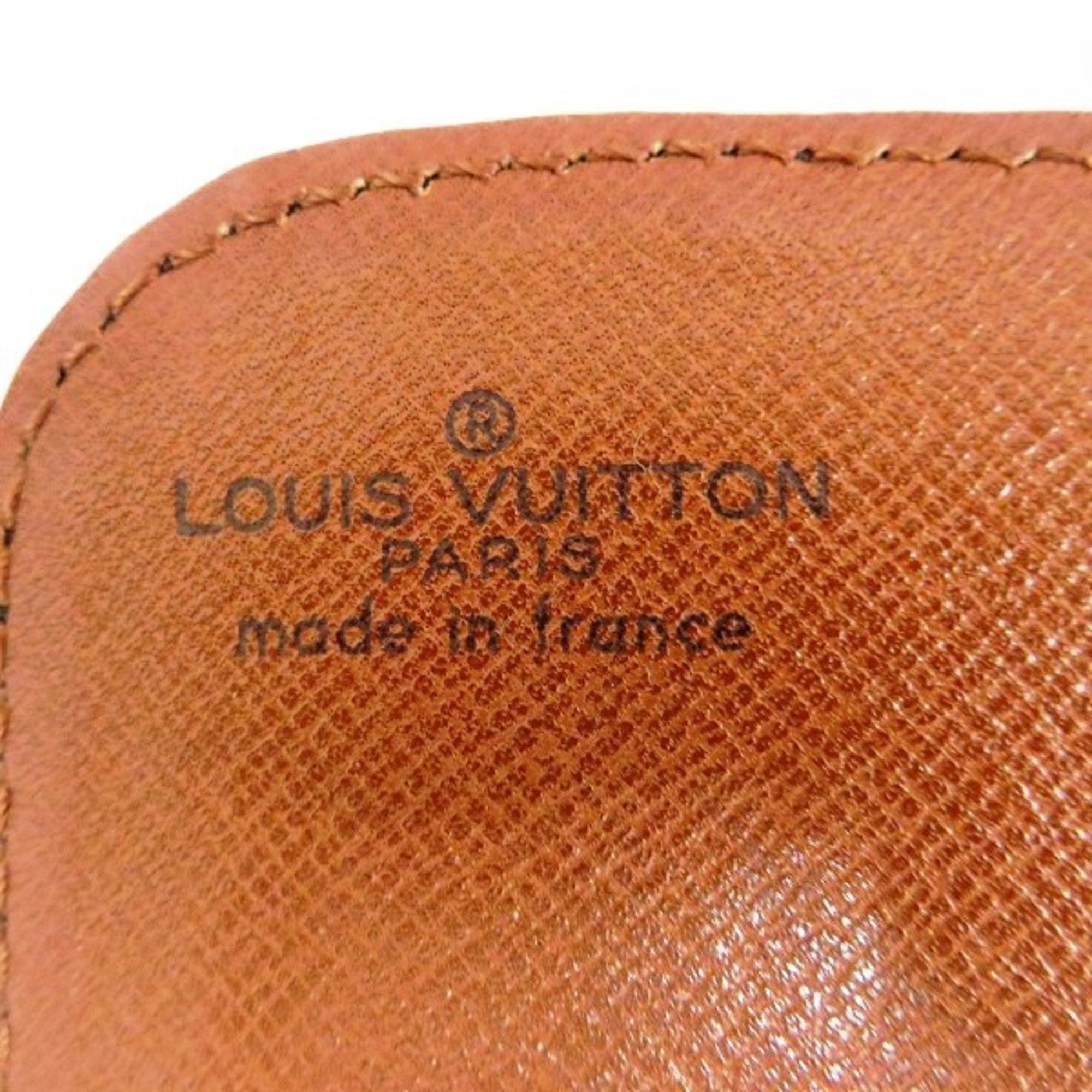 Louis Vuitton Brown Canvas Cartouchiere shoulder bag