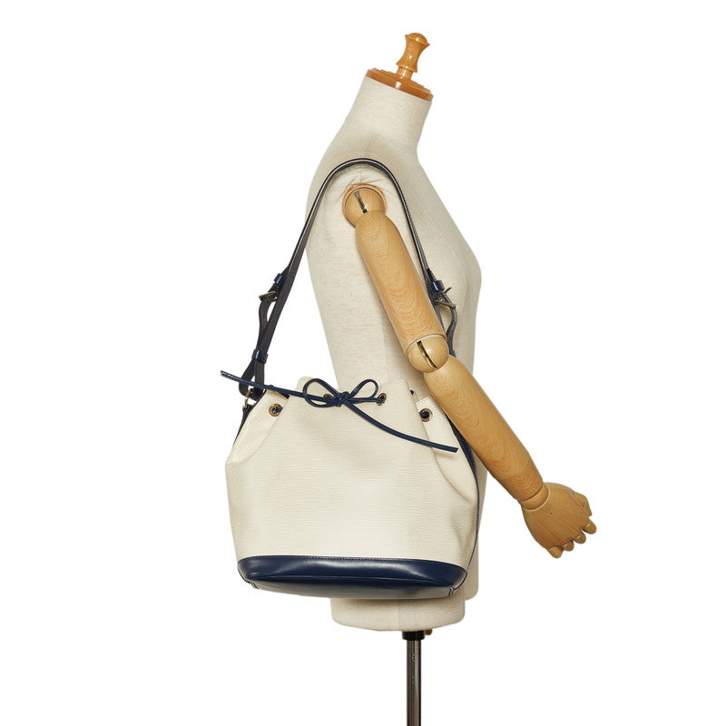 Louis Vuitton M40881 Ivory Navi Leather  Louis Vuitton