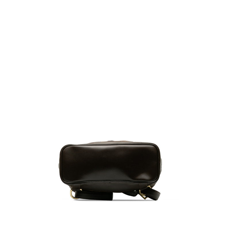 Louis Vuitton Louis Vuitton Damière N51132  Daypack PVC/Leather Brown