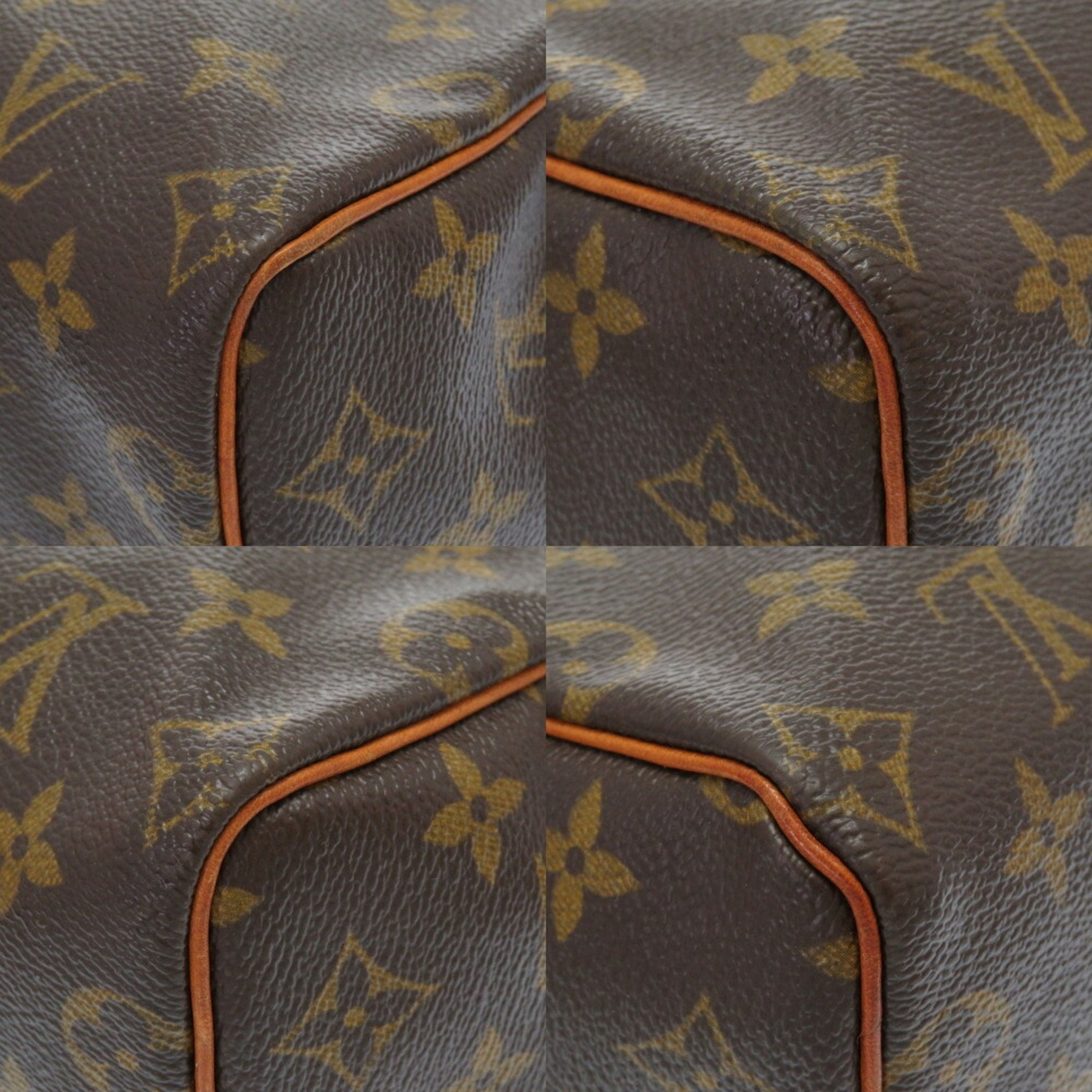Louis Vuitton Brown Canvas Speedy 25 handbag bag