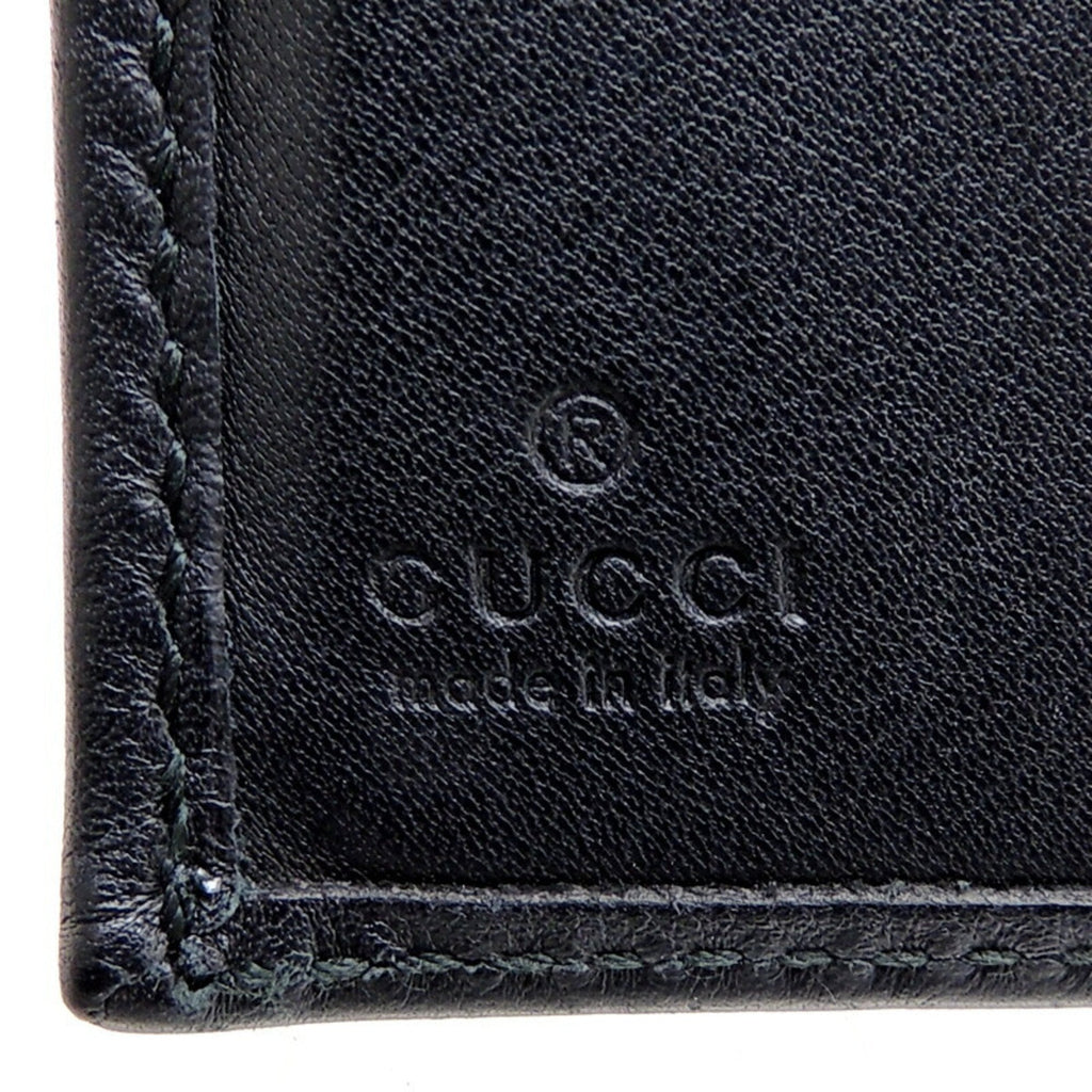 Gucci Black Leather  wallet accessories