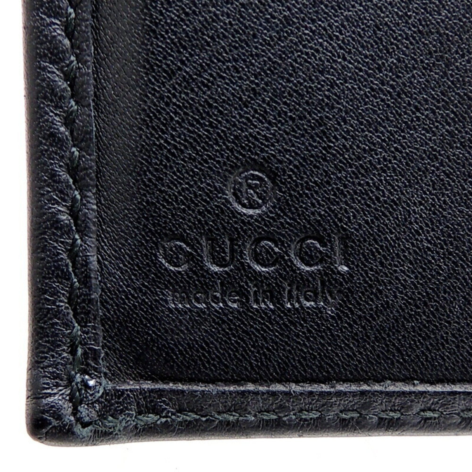 Gucci Black Leather  wallet accessories