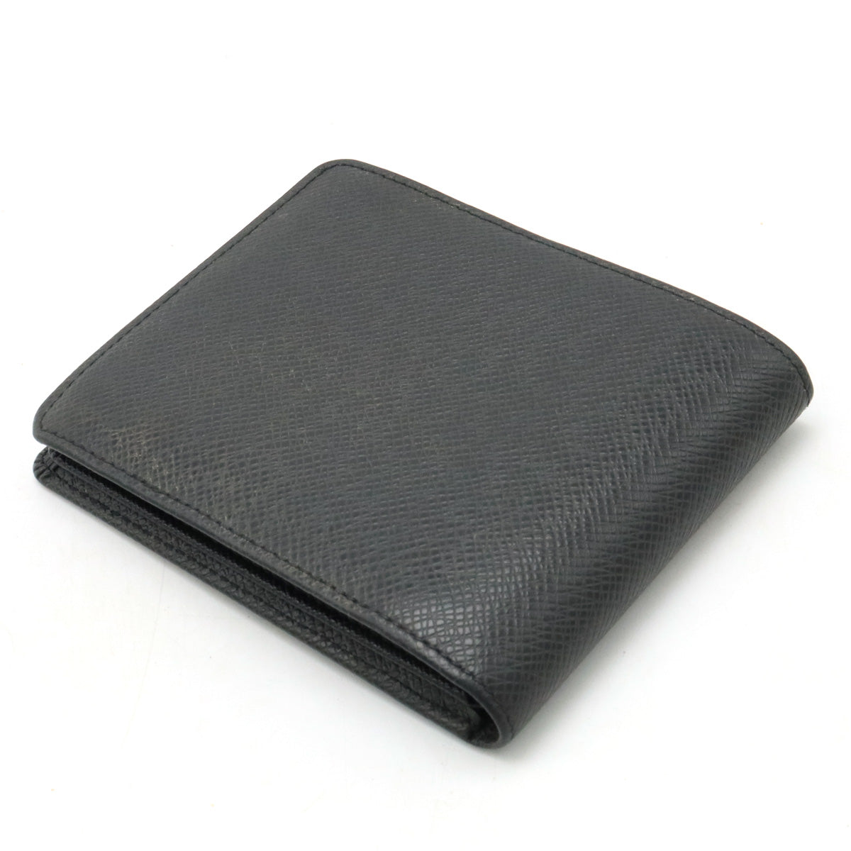 Louis Vuitton Louis Vuitton Tiger Portfolio Florine Wallet Double Folded Wallet Leather Old Black M31112