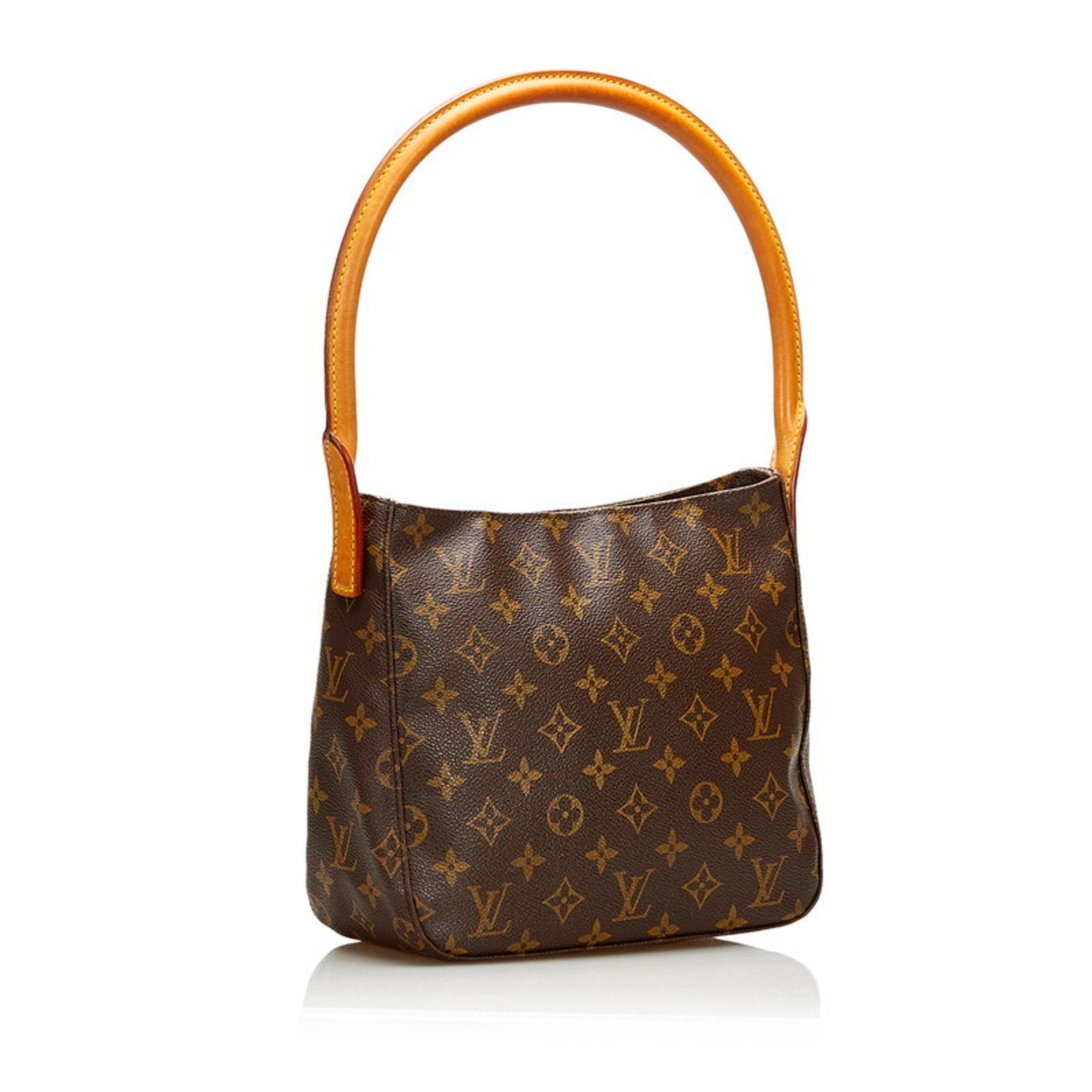 Louis Vuitton Brown Canvas Looping handbag bag