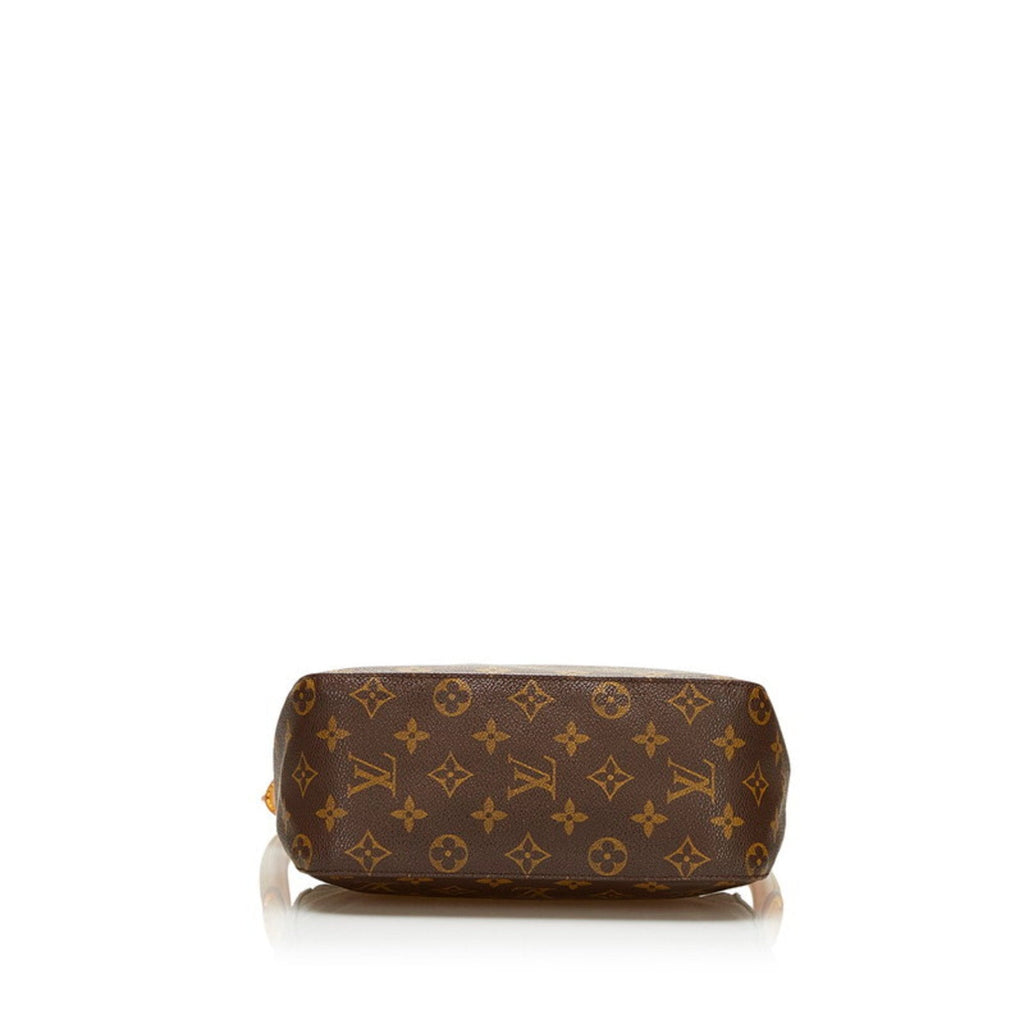 Louis Vuitton Brown Canvas Looping handbag bag