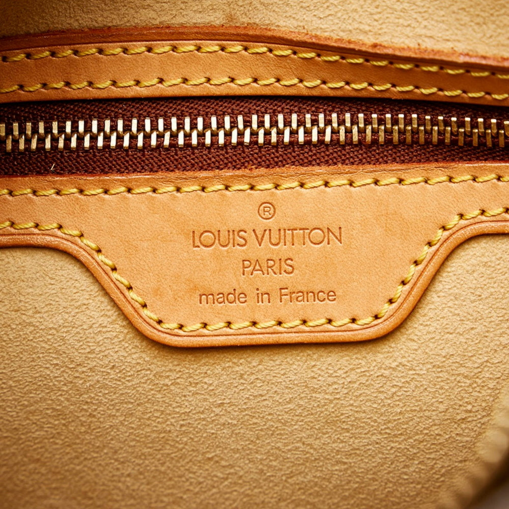 Louis Vuitton Brown Canvas Looping handbag bag