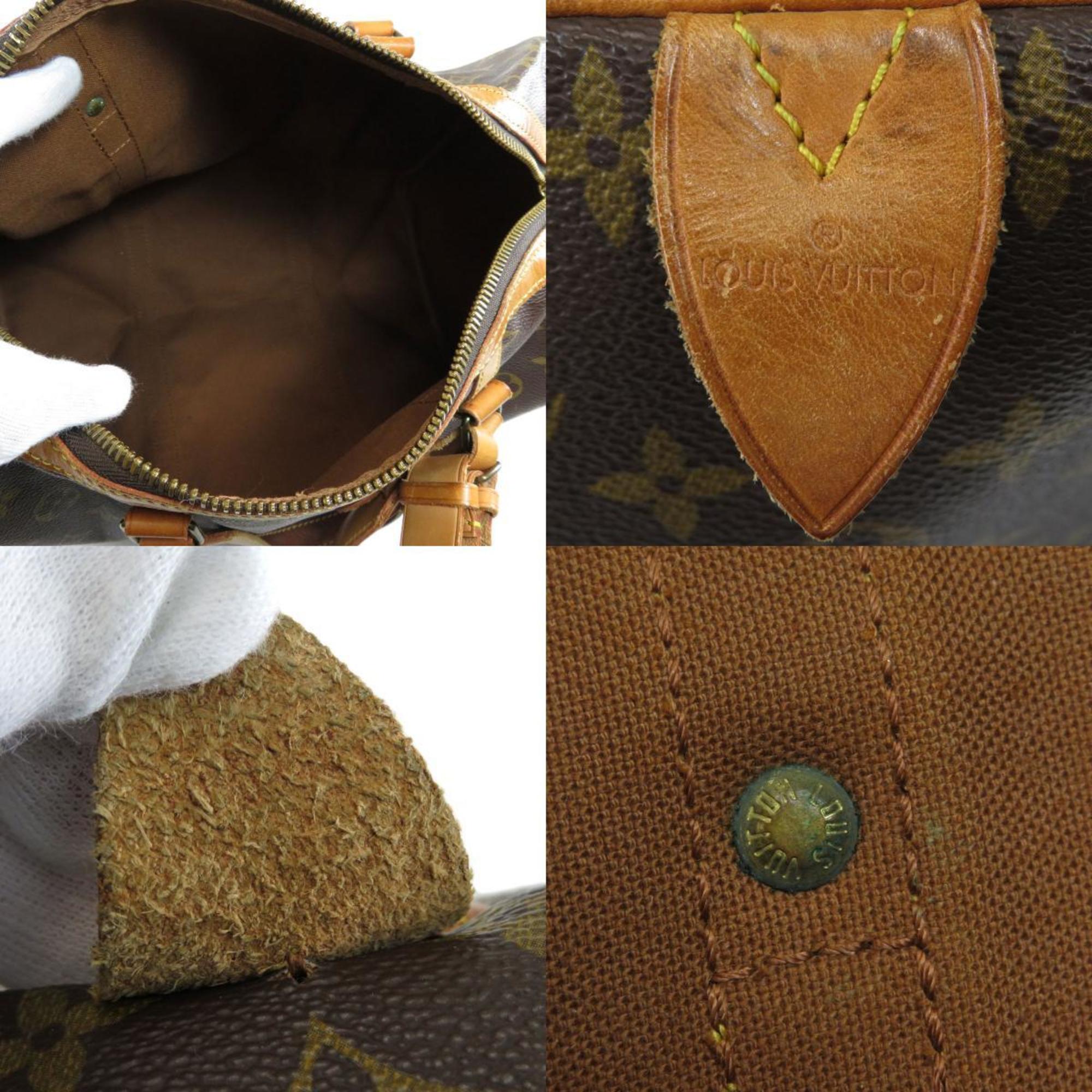 Louis Vuitton Brown Canvas Sac Souple travel bag